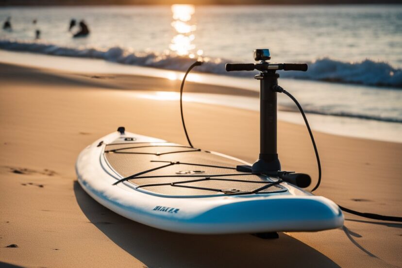 electric paddle board pump