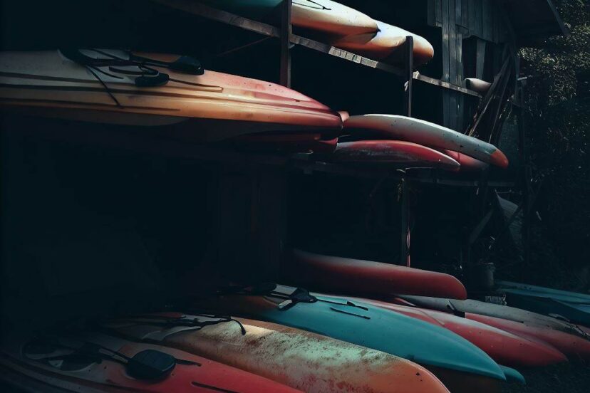 kayak storage ideas