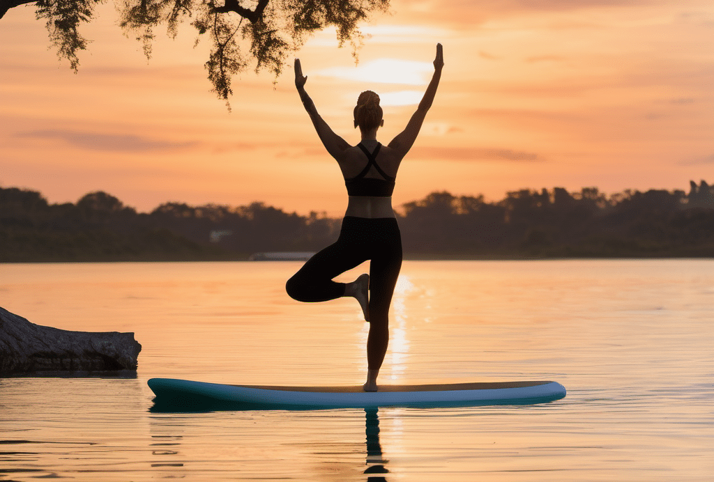 Paddle Board Yoga: Balancing Body and Soul - Paddle World Hub