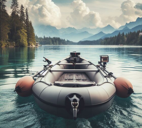 canoe stabilizer with gear