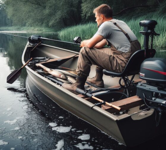 canoe trolling motor