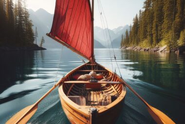 sailing canoe