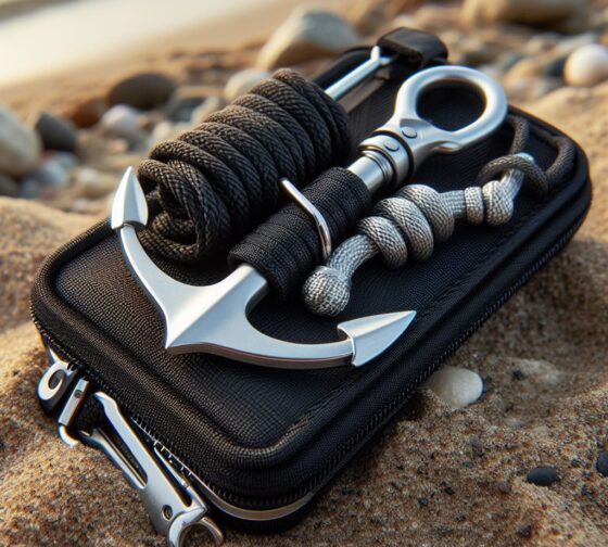 kayak folding anchor system