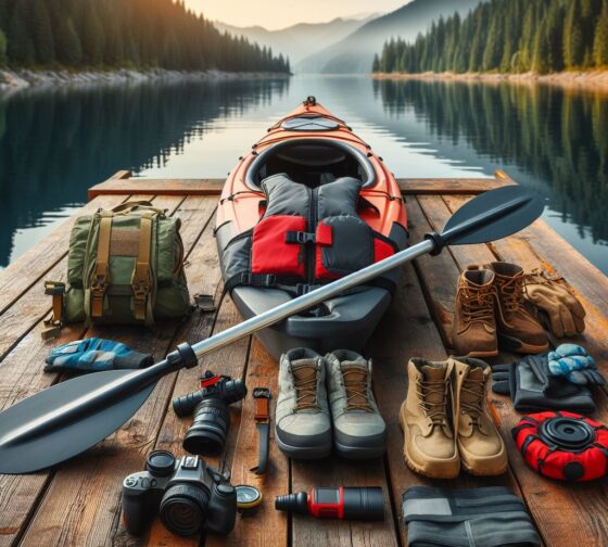 kayaking gear