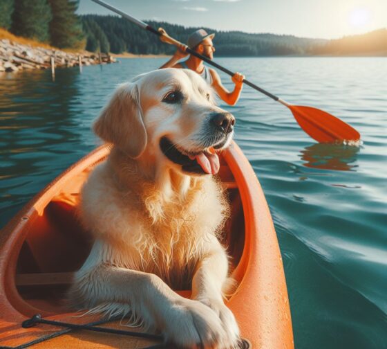 kayak for a dog