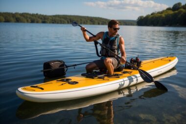 fishing paddle board